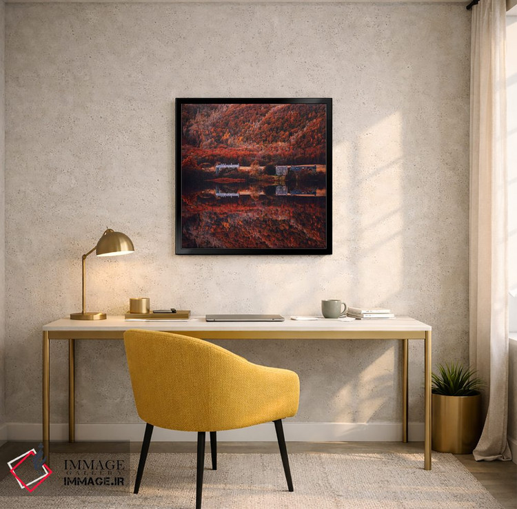تابلو دکوراتیو پاییز در پارک ملی لیک دیستریکت اثر هوبوپیبا - D5B