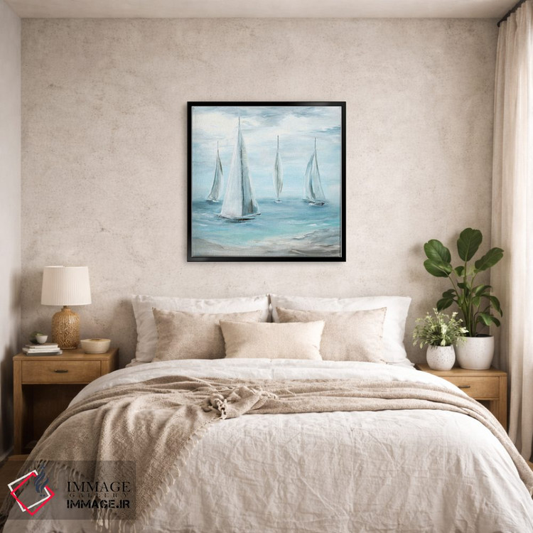 تابلو دکوراتیو "باد ملایم تابستانی ۱" اثر مریلین دانلاپ - D5B