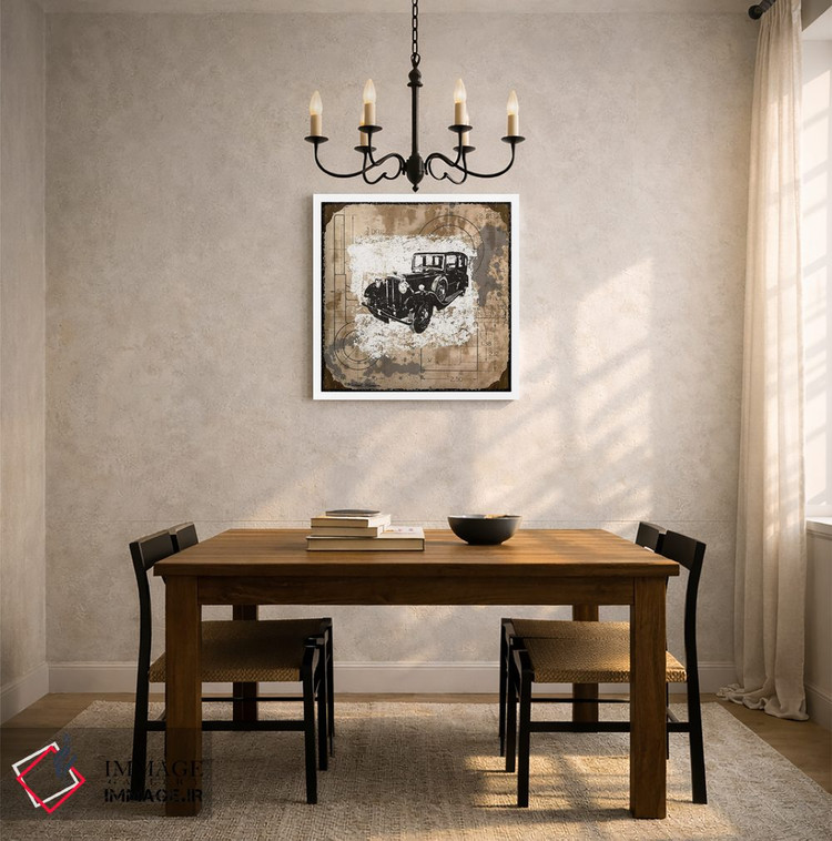 تابلو دکوراتیو "سواری کلاسیک I" اثر مایکل مارکون - D5W