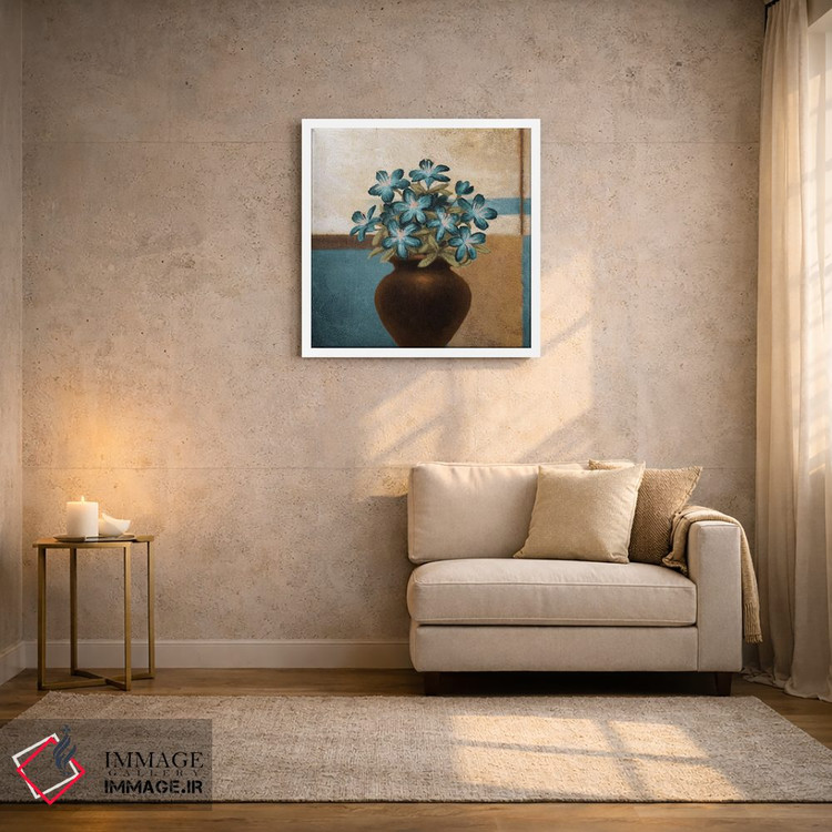 تابلو دکوراتیو نقش و نگار گل دار ۱ اثر مایکل مارکون - D2W