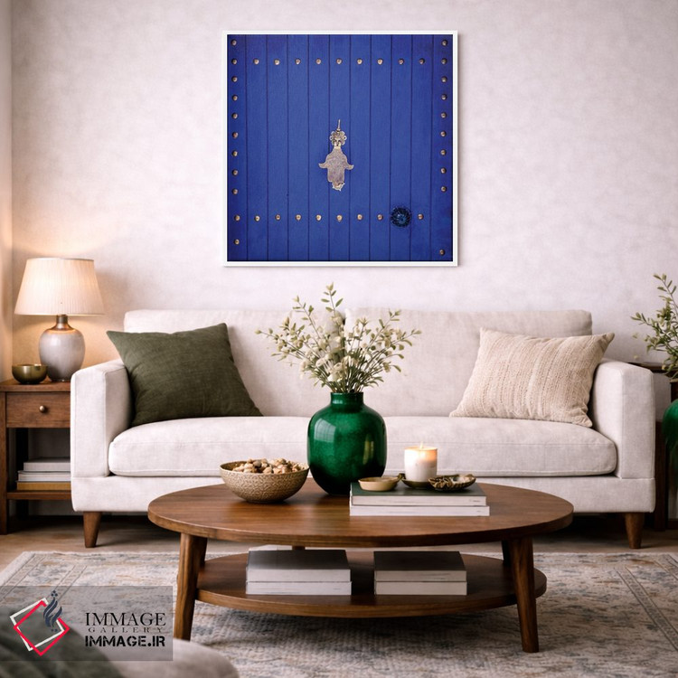 تابلو دکوراتیو دست آبی اثر مارک مکلارن جانسون - D1W