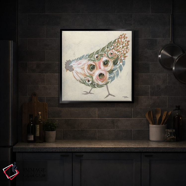تابلو مدرن آسترید مرغ اثر میشل نورمن - D6B