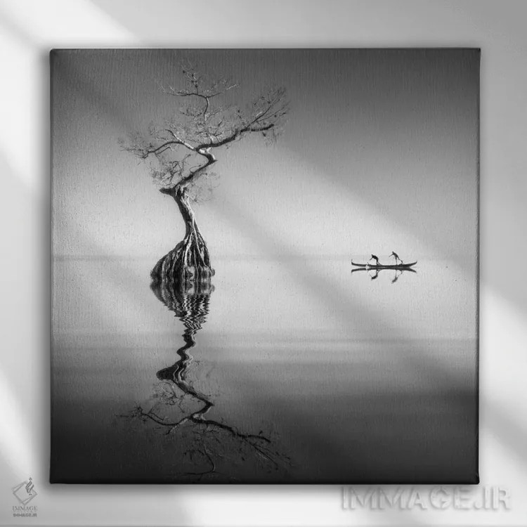 تابلو دکوراتیو آرمونیا اثر موایسس لوی - نمای روبهرو روی دیوار