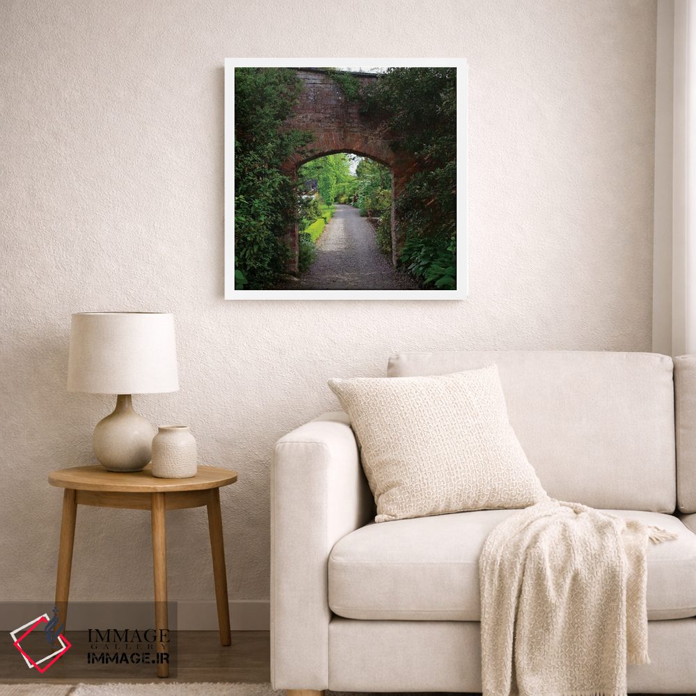 تابلو دکوراتیو The Dromoland Castle Very Green Walled Garden Path Through… اثر مریلین پارور - D6W