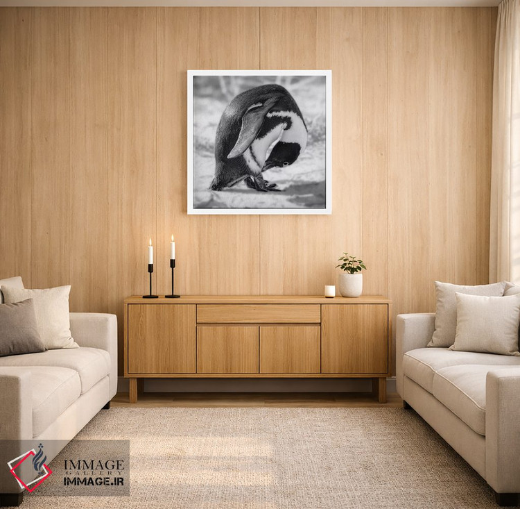 تابلو دکوراتیو ادای احترام اثر عکاسی ام اسکات - D2W