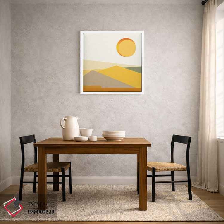 تابلو انتزاعی غروب سونورا اثر عکاسی ام اسکات - D2W