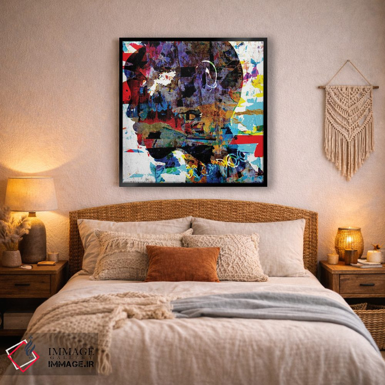 تابلو دکوراتیو به من نگاه کن اثر مورگان پاسلیه - D3B