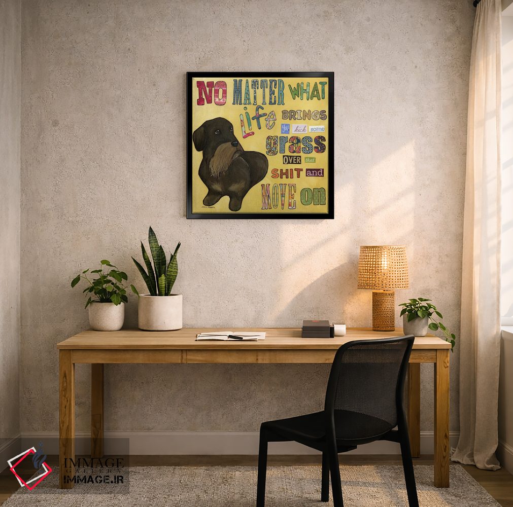 تابلو دکوراتیو فرقی نمی کند اثر جیمی موراث - D6B