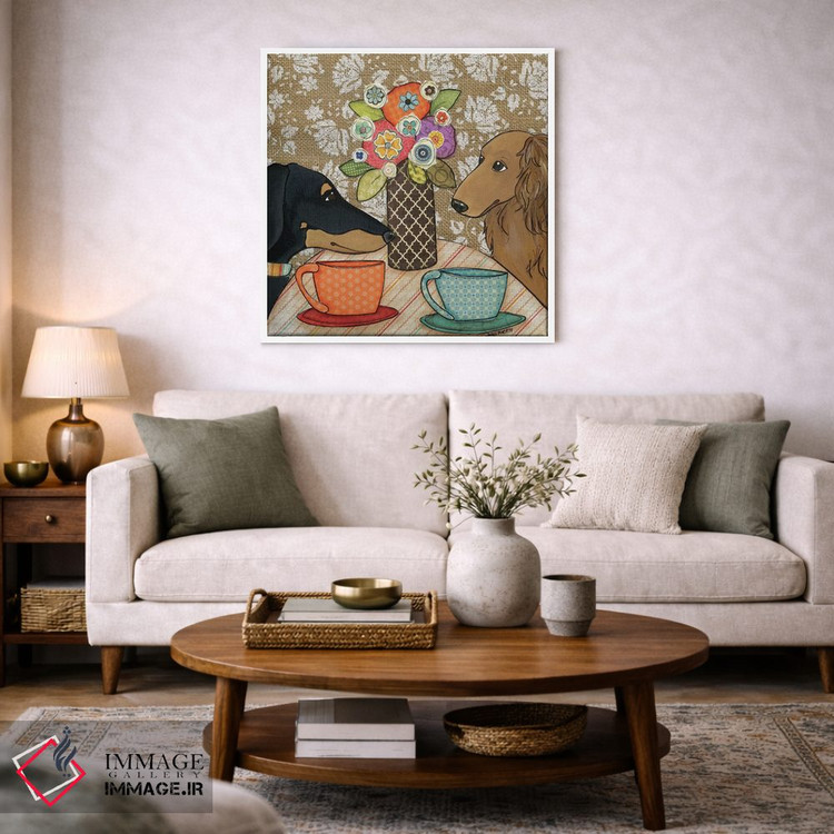 تابلو دکوراتیو چای اثر جیمی موراث - D2W