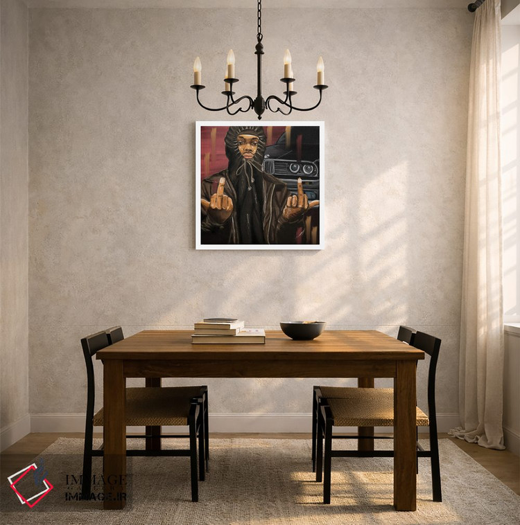 تابلو دکوراتیو اسنات اثر لئون امسیپا - D5W