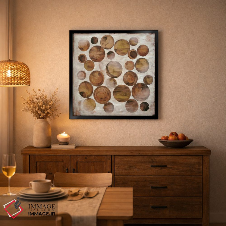 تابلو انتزاعی ارتباط ۱ اثر ناتالی الکساندر - D2B