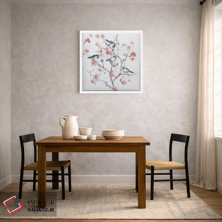 تابلو دکوراتیو چرخ ریسک ها در بهار II اثر نان - D2W