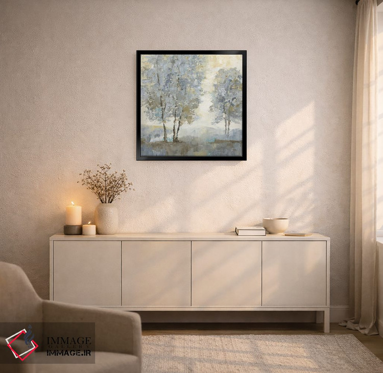 تابلو مدرن نگهبان نرم II اثر نان - D6B