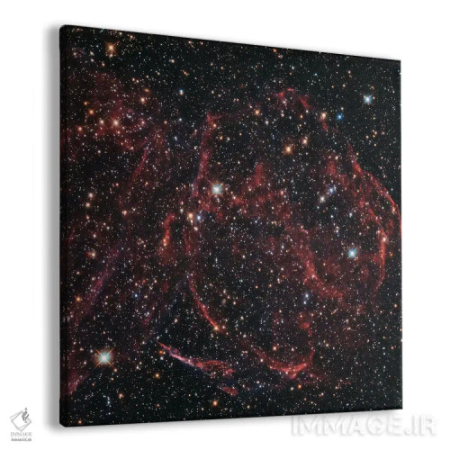 تابلو دکوراتیو یک ستاره ی مرده ، DEM L316A اثر ناسا - نمای پرسپکتیو محصول