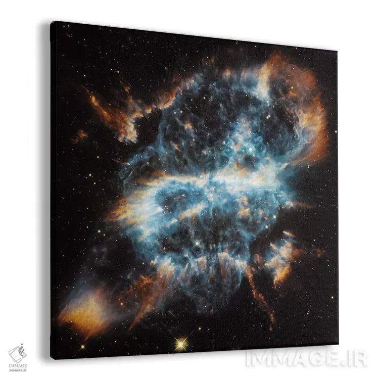 تابلو دکوراتیو تزئین سحابی سیاره ای، NGC 5189 اثر ناسا - نمای پرسپکتیو محصول