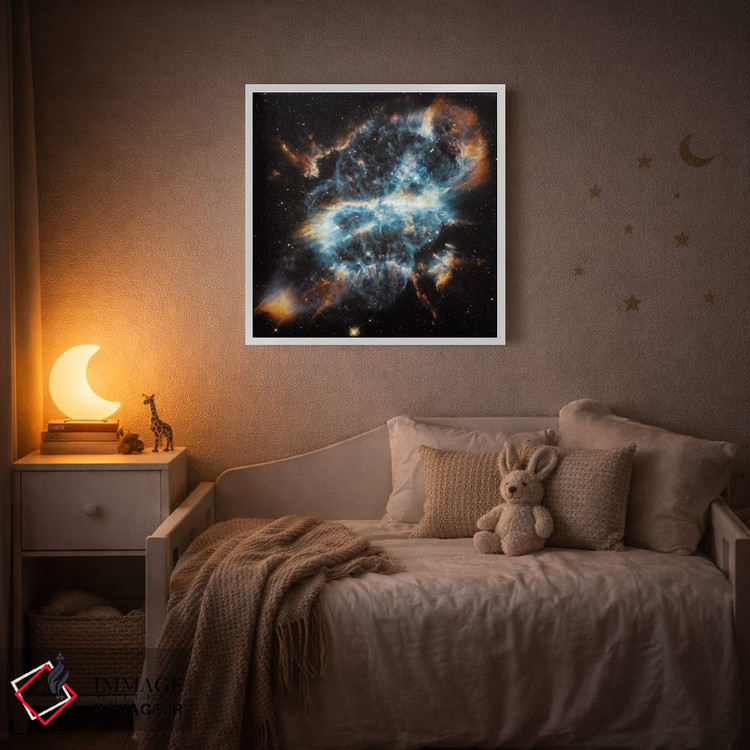 تابلو دکوراتیو تزئین سحابی سیاره ای، NGC 5189 اثر ناسا - D3W
