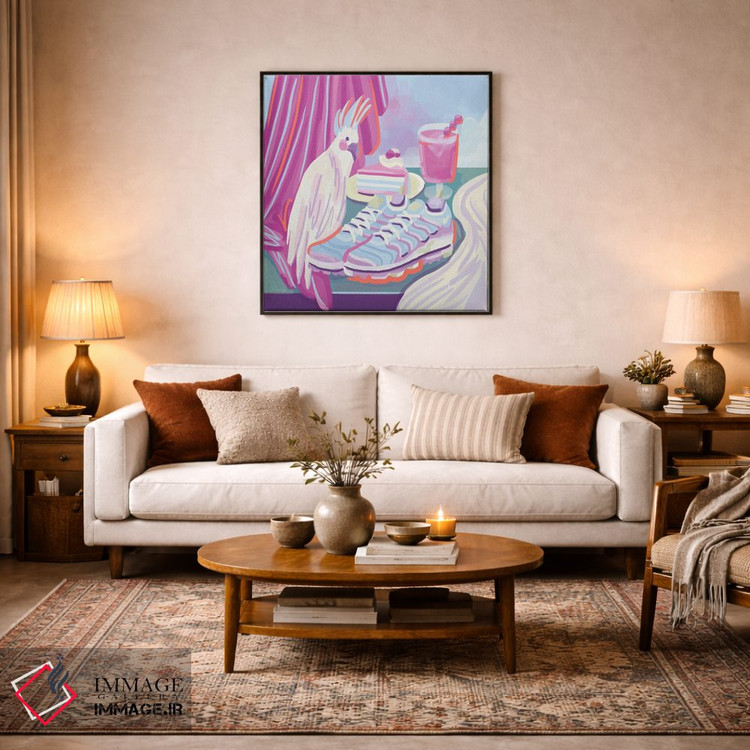 تابلو دکوراتیو طبیعت بی جان اثر نیژ بورخس - D3B