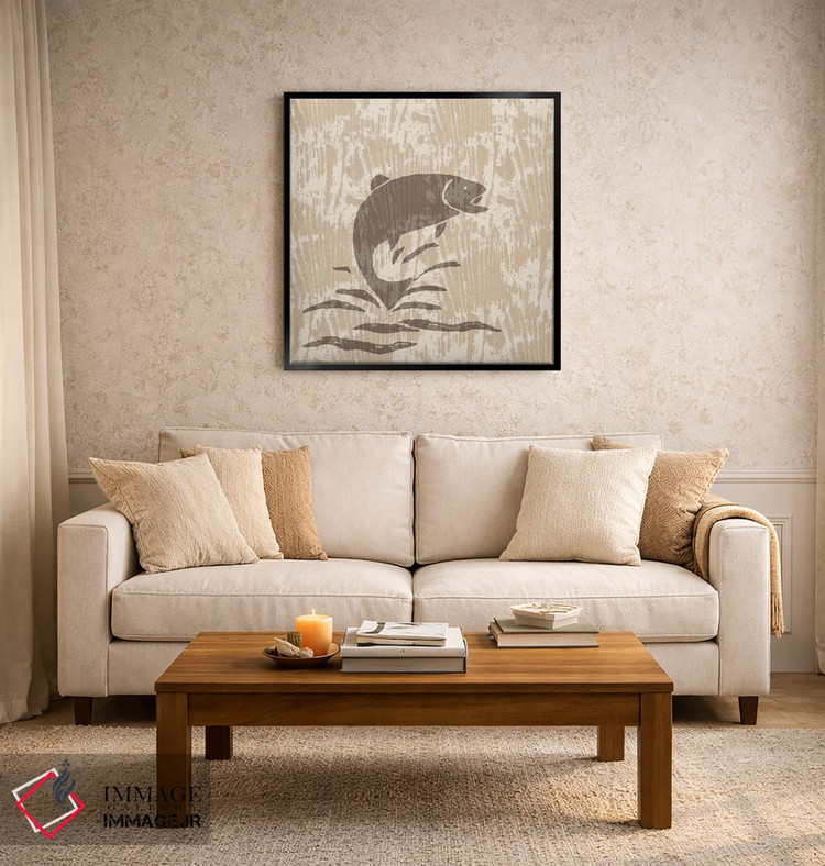 تابلو دکوراتیو کلبه روح چهار اثر نیکلاس بیسکاردی - D3B