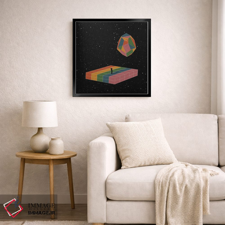 تابلو دکوراتیو شیء ناشناخته اثر نیبرا ویژوالز - D6B