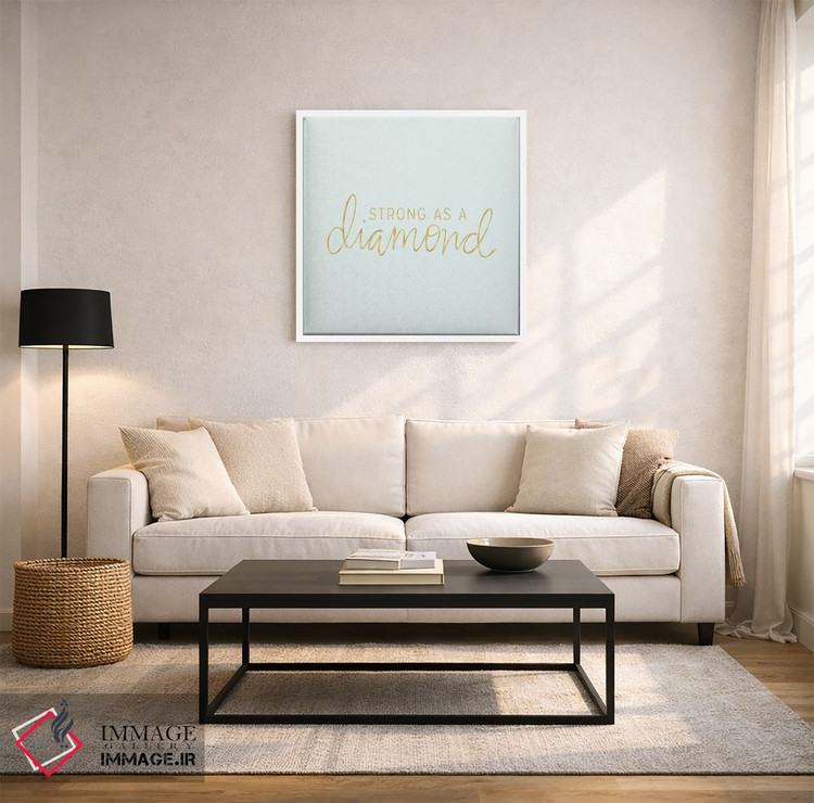 تابلو دکوراتیو تو می درخشی دختر III اثر نون دی دیزاین - D2W