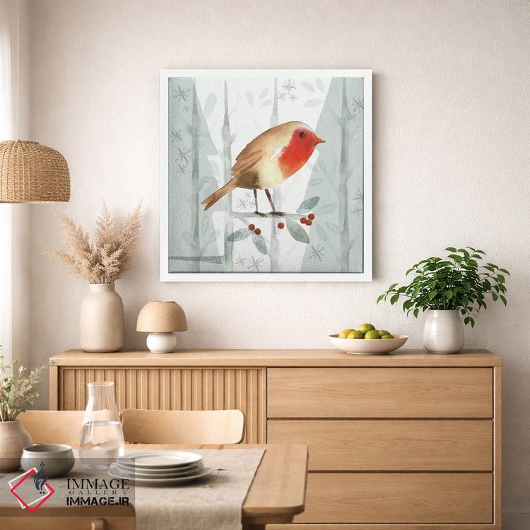تابلو دکوراتیو سرزمین کریسمسی III اثر نون دی دیزاین - D1W