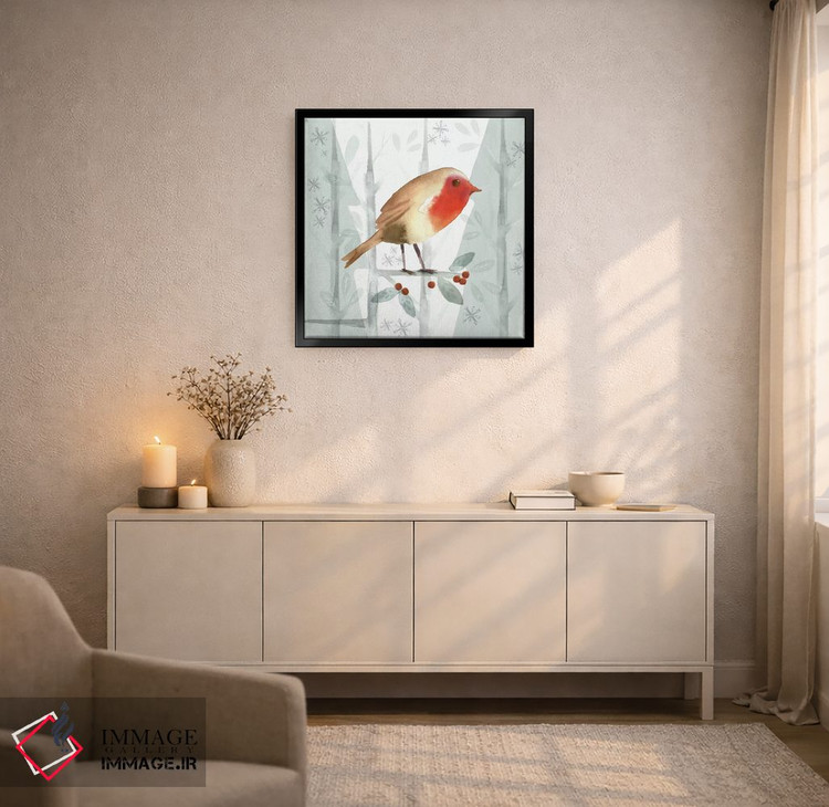 تابلو دکوراتیو سرزمین کریسمسی III اثر نون دی دیزاین - D4B