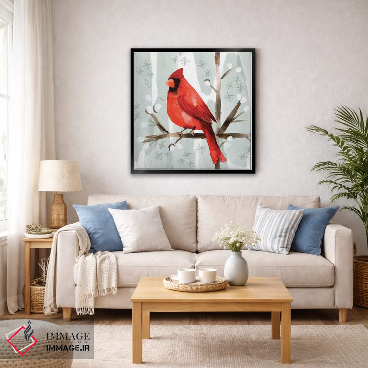 تابلو دکوراتیو سرزمین کریسمسی I اثر نون دی دیزاین - D6B