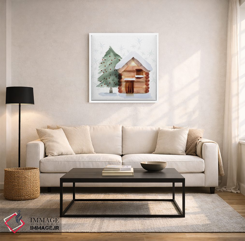 تابلو دکوراتیو سرزمین کریسمسی IV اثر نون دی دیزاین - D2W