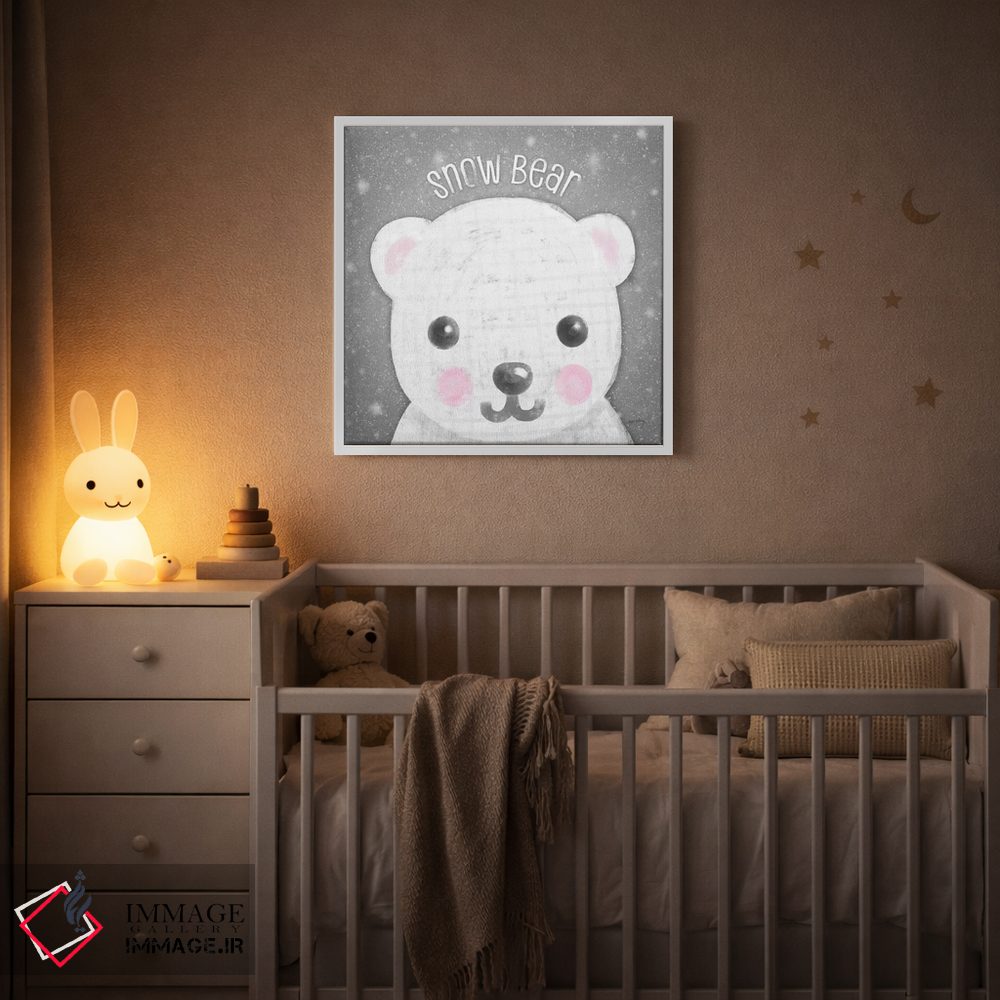 تابلو دکوراتیو دوستان برفی ۱ اثر نون دی دیزاین - D4W