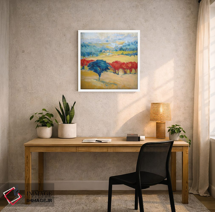 تابلو دکوراتیو رنگ اواخر تابستان اثر جنیفر گاردنر - D3W