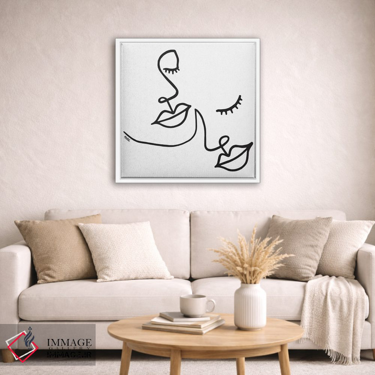 تابلو مینیمال بامزه اثر نینهول - D1W