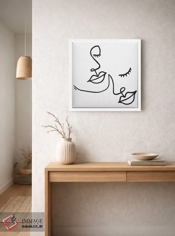 تابلو مینیمال بامزه اثر نینهول - D2W