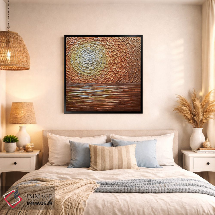 تابلو دکوراتیو رویای نارنگی اثر ندا خطیب - D2B