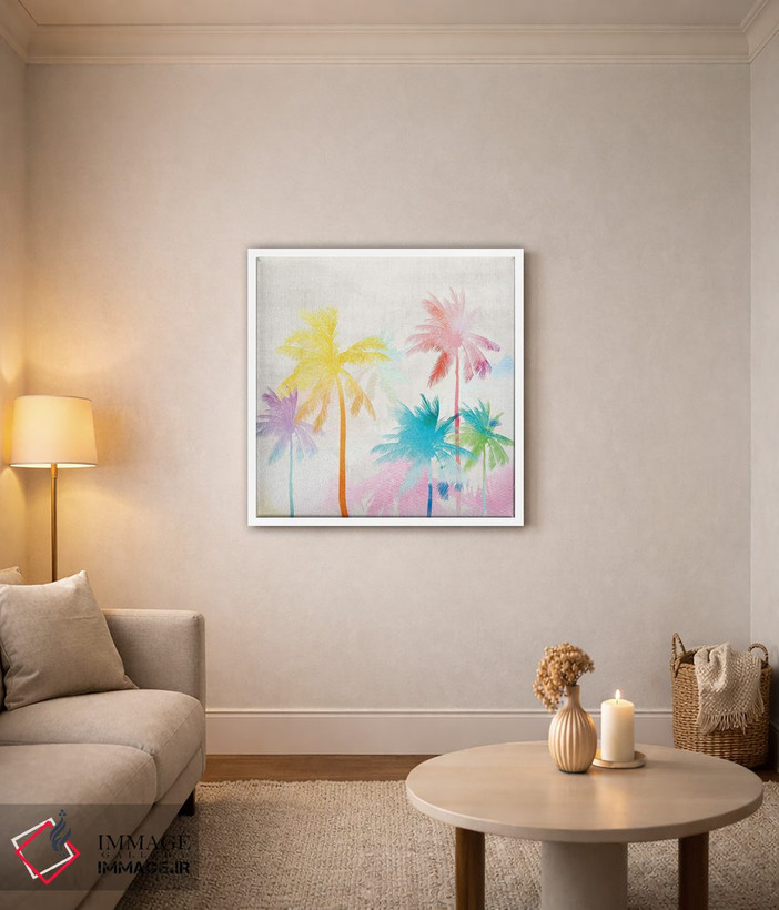 تابلو دکوراتیو استوایی اثر نیکی چو - D4W
