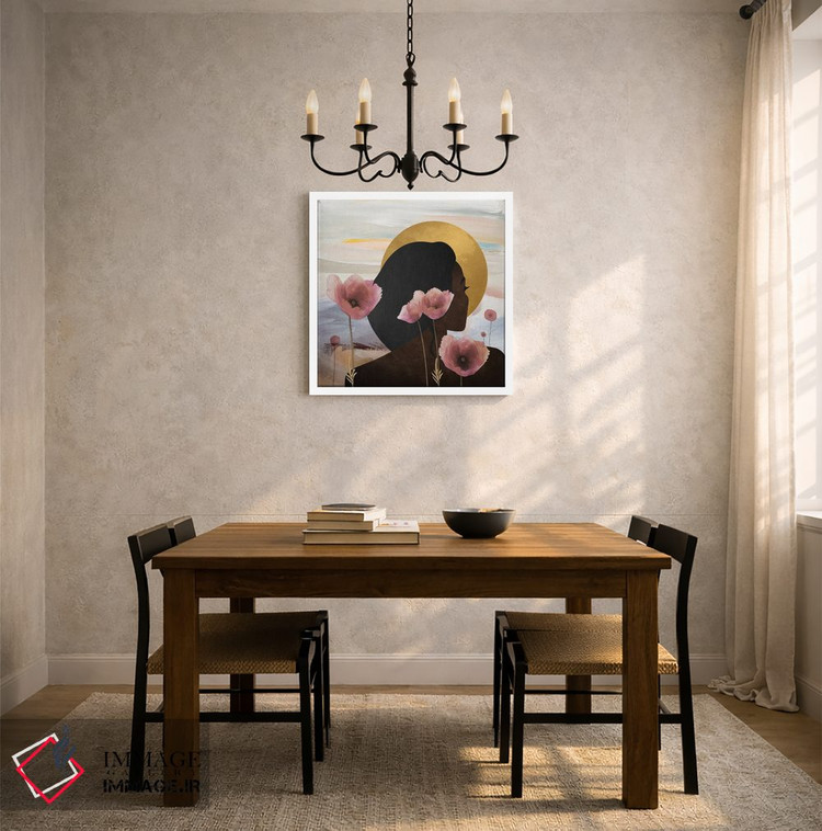 تابلو دکوراتیو زیبایی گل ها اثر نیکی چو - D4W