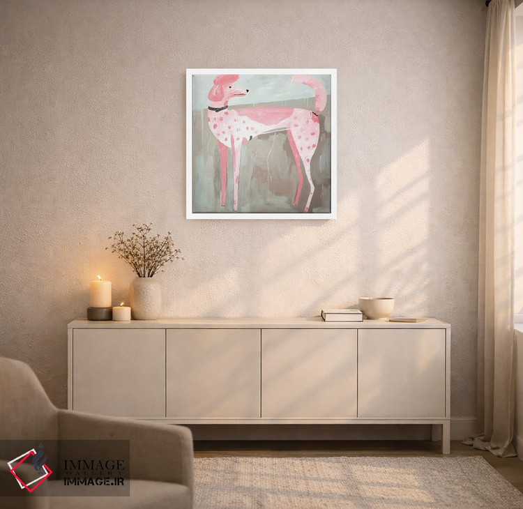 تابلو دکوراتیو باران اثر ناینکه کویپرز - D5W