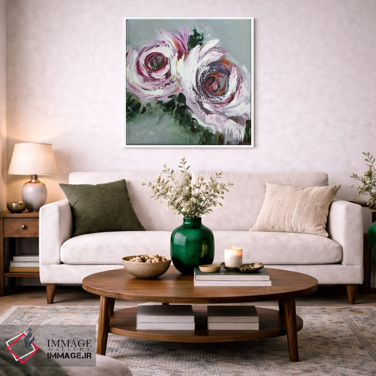 تابلو انتزاعی برای دوست داشته شدن اثر نیکول ویکمن - D2W