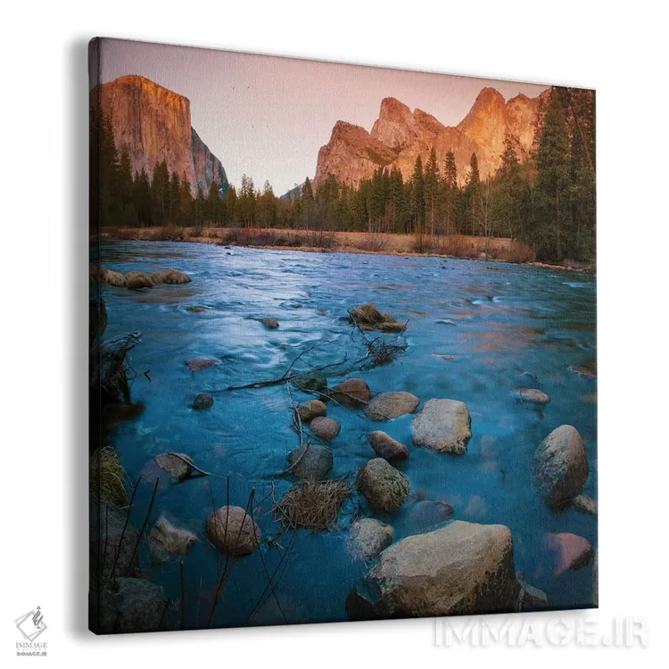 تابلو دکوراتیو Yosemite National Park, California, USA,دره یوسمیتی دیده شده ا… اثر آنا میلر - نمای پرسپکتیو محصول