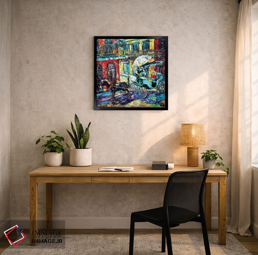 تابلو دکوراتیو اجازه بده بهت بگم اثر ناتاشا میلیوس - D6B