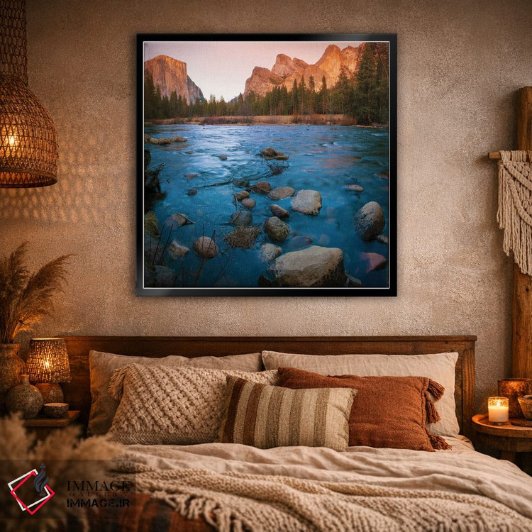 تابلو دکوراتیو Yosemite National Park, California, USA,دره یوسمیتی دیده شده ا… اثر آنا میلر - D2B