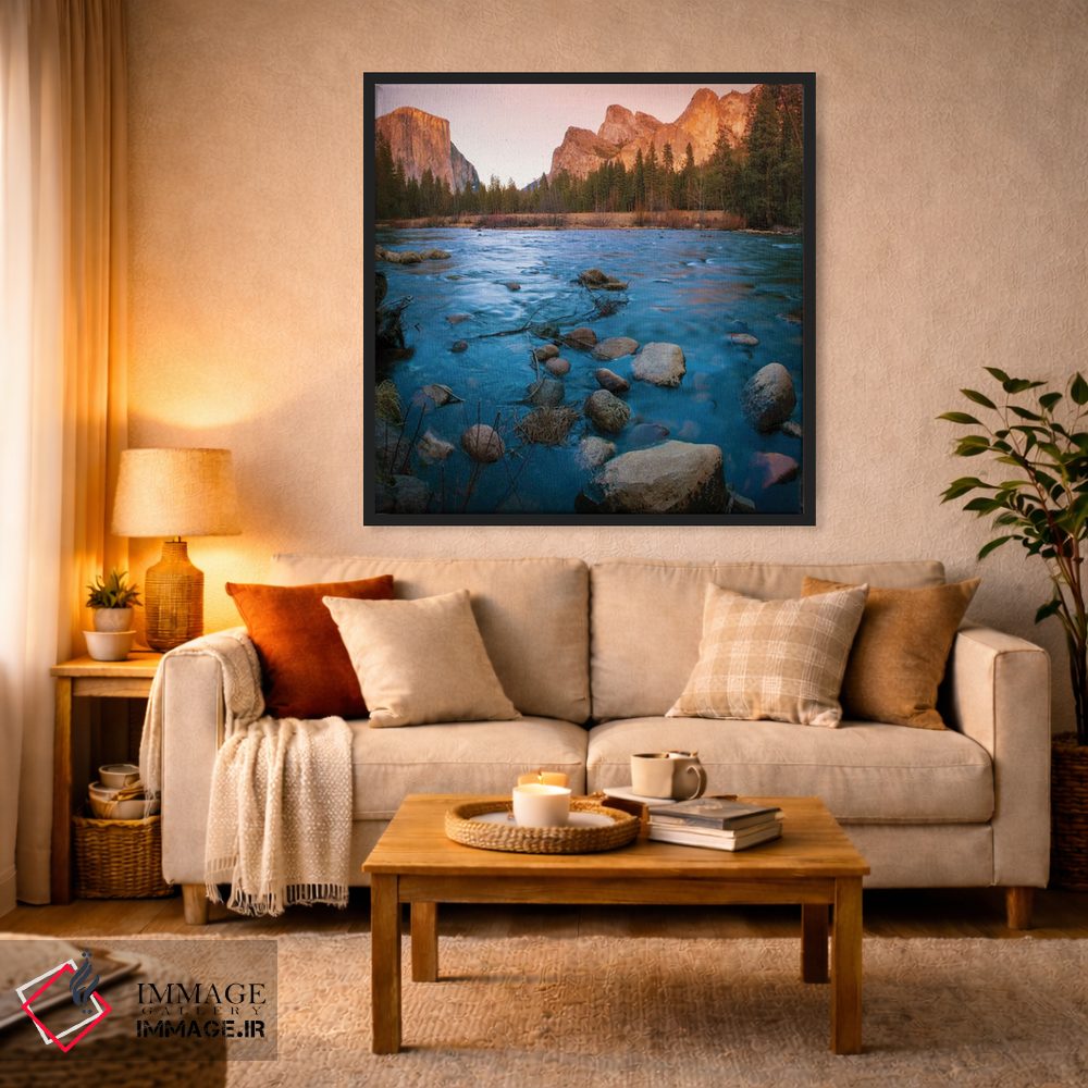 تابلو دکوراتیو Yosemite National Park, California, USA,دره یوسمیتی دیده شده ا… اثر آنا میلر - D3B