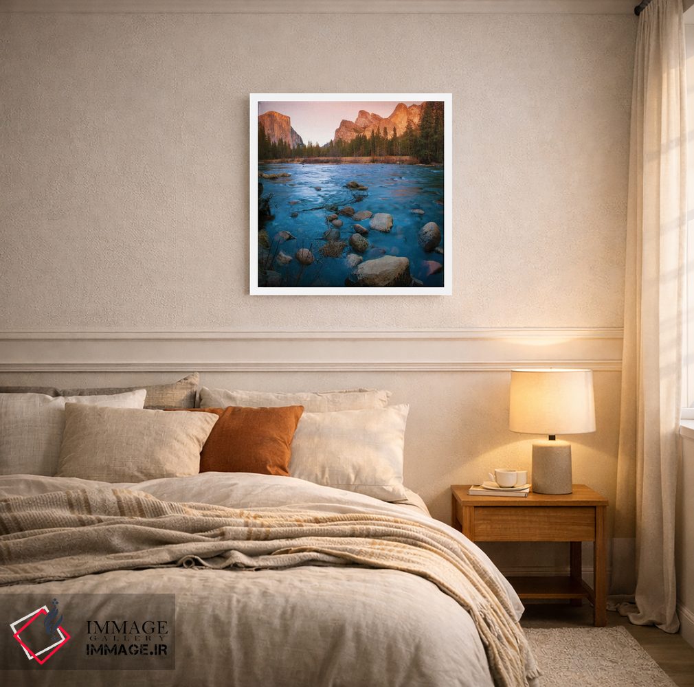 تابلو دکوراتیو Yosemite National Park, California, USA,دره یوسمیتی دیده شده ا… اثر آنا میلر - D5W
