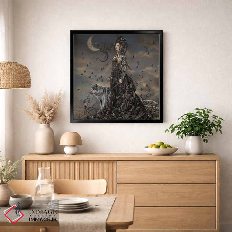 تابلو دکوراتیو بلا اثر نه نه توماس - D1B