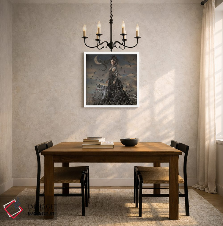 تابلو دکوراتیو بلا اثر نه نه توماس - D5W