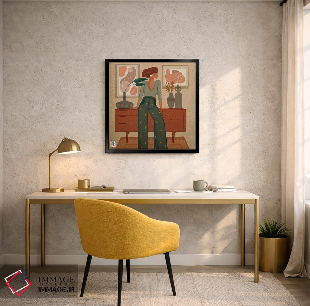 تابلو دکوراتیو شکستن کلیشه ها اثر نسیم نوروزی - D6B