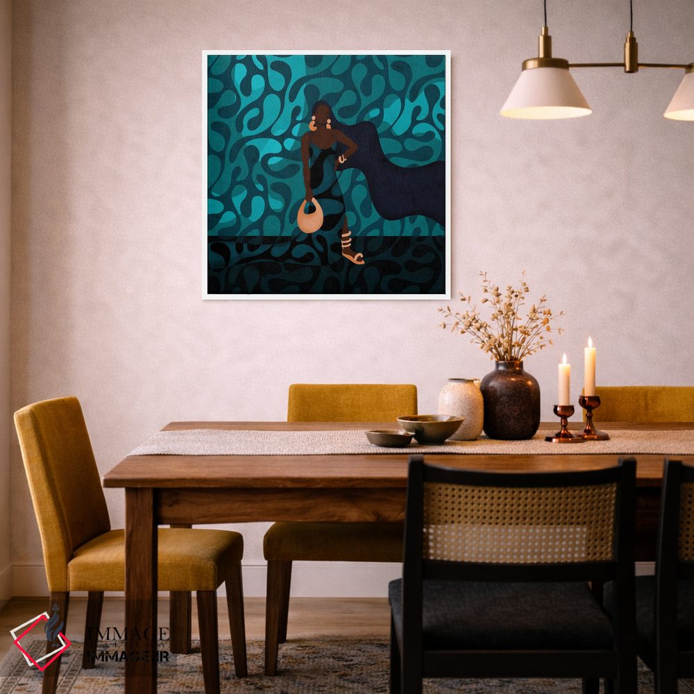 تابلو دکوراتیو سابل اثر رینا نوریگا - D3W
