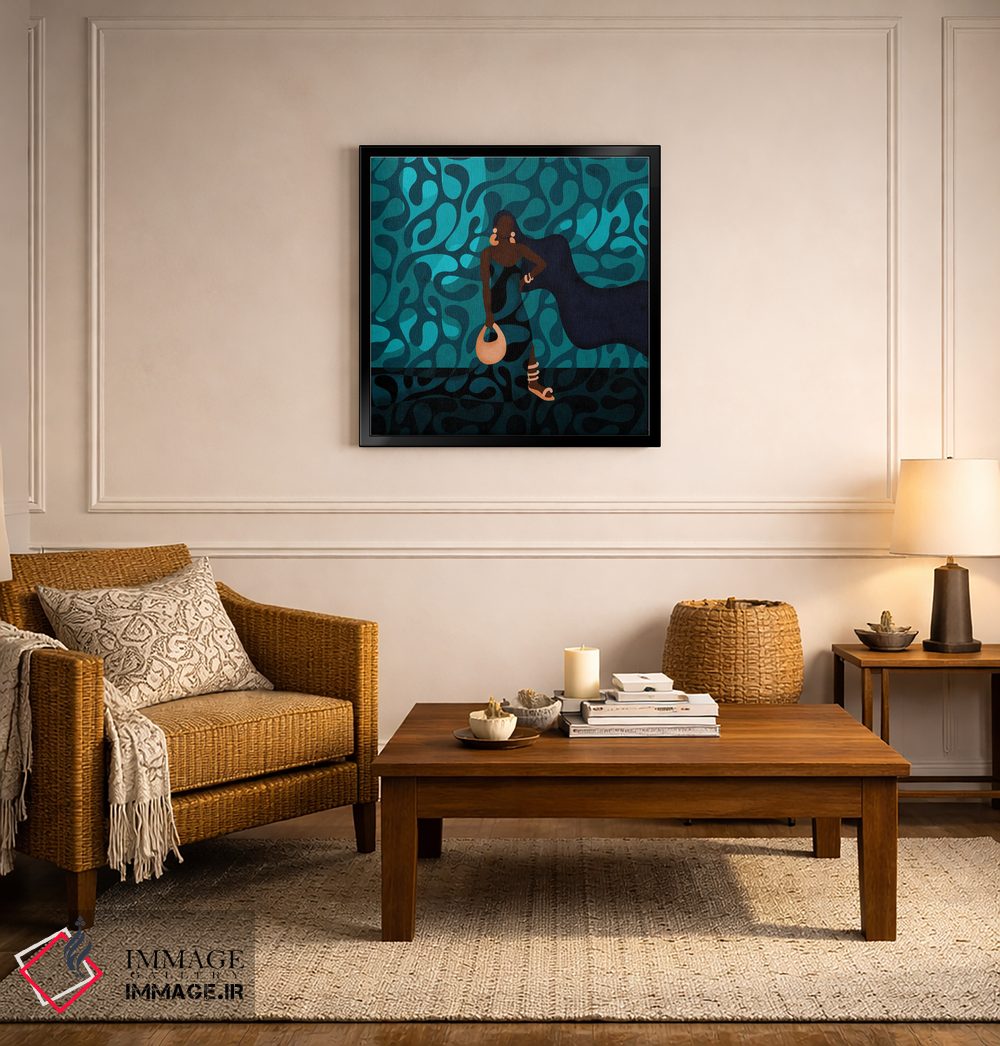تابلو دکوراتیو سابل اثر رینا نوریگا - D5B
