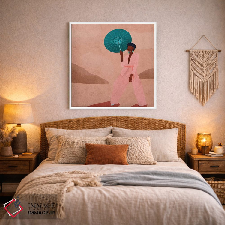 تابلو مینیمال آفریکانا اثر رینا نوریگا - D2W