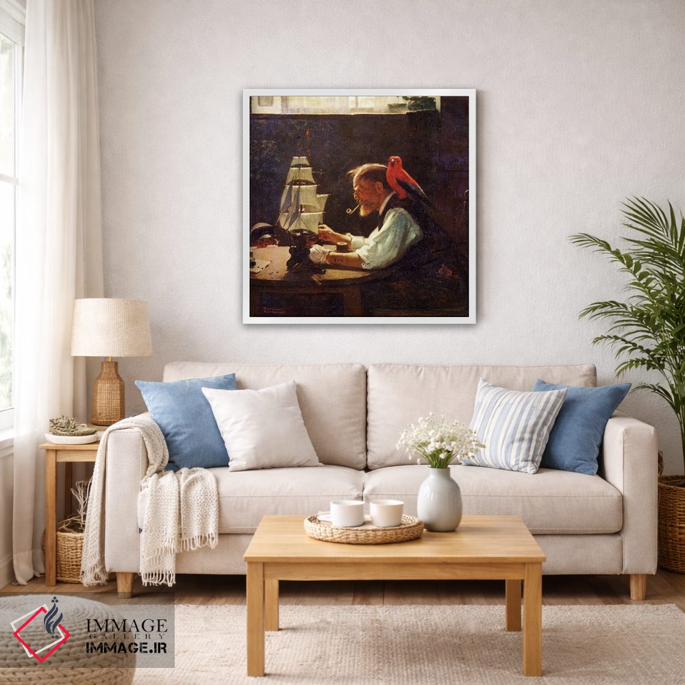 تابلو کلاسیک برای یک پسر خوب اثر نورمن راکول - D5W