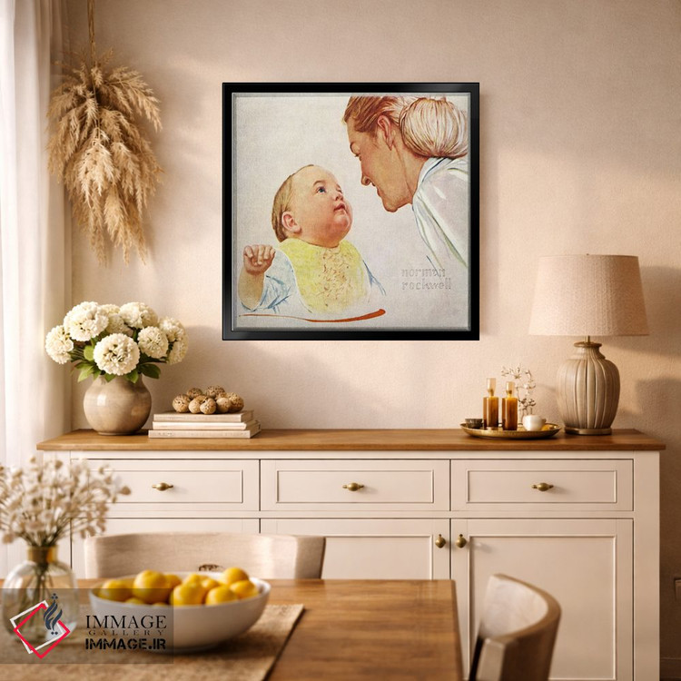 تابلو کلاسیک سپاسگزاری اثر نورمن راکول - D1B
